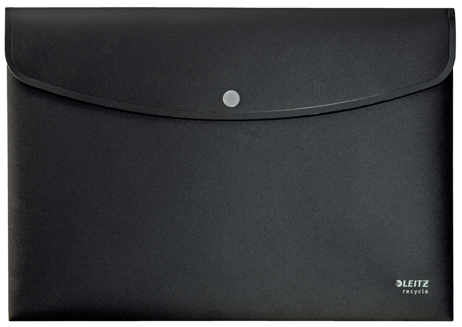 LEITZ Pochette à documents Recycle, A4, PP, noir