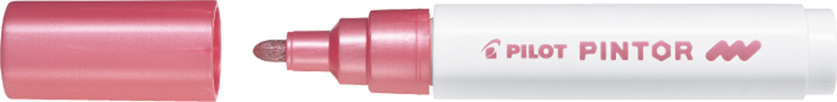 PILOT Marqueur à pigment PINTOR, medium, rose métallique