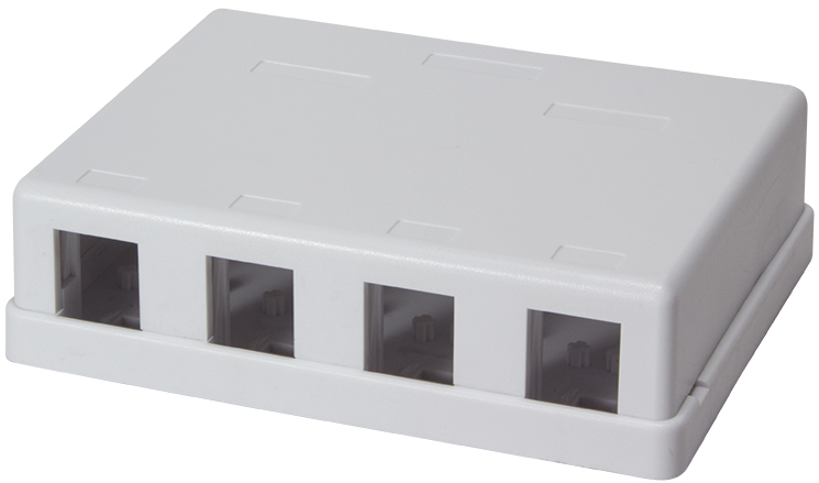 LogiLink Boîtier vide en saillie pour module keystone