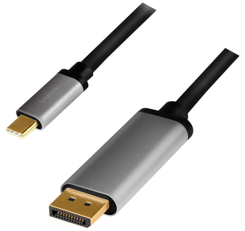 Visuel de référence : Câble de raccordement USB, fiches mâles USB-C - DisplayPort