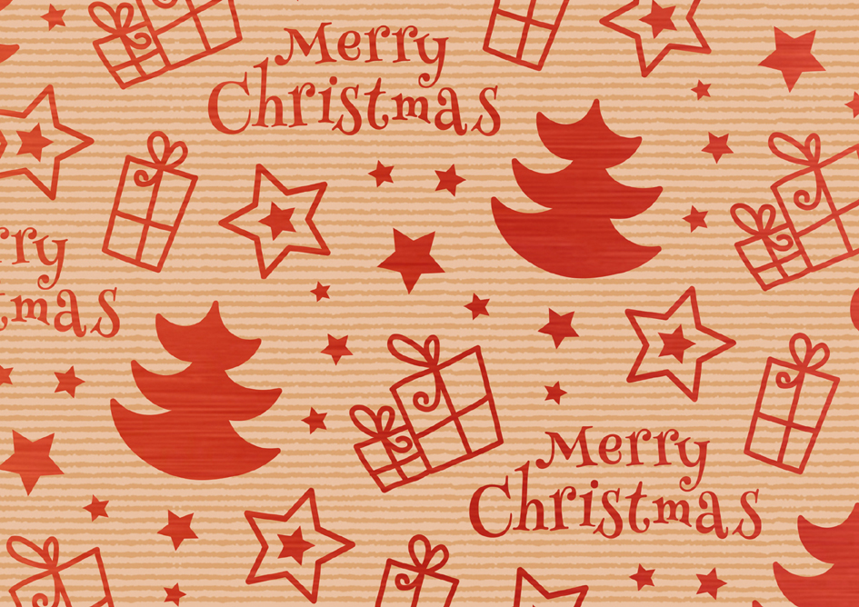 SUSY CARD Papier cadeau de Noël 'Xmas Elements'