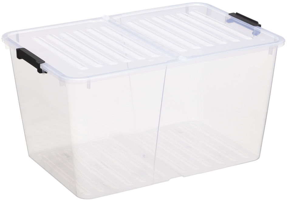 Boîte de rangement HOME BOX FLEX, avec couvercle