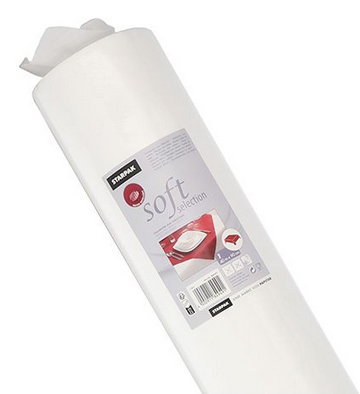 STARPAK Nappe 'soft selection', en rouleau, blanc