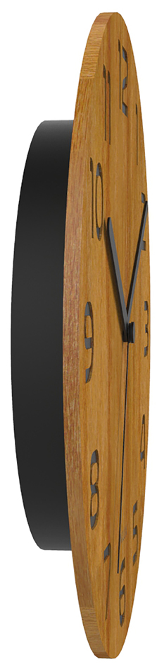 Horloge murale / à quartz PALMA BAMBOO, vue latérale