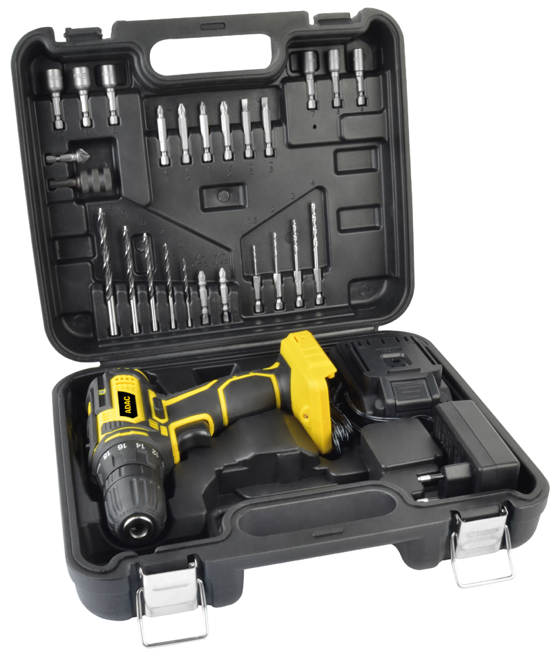 BRÜDER MANNESMANN Perceuse-visseuse sans fil ADAC, 20 Volt
