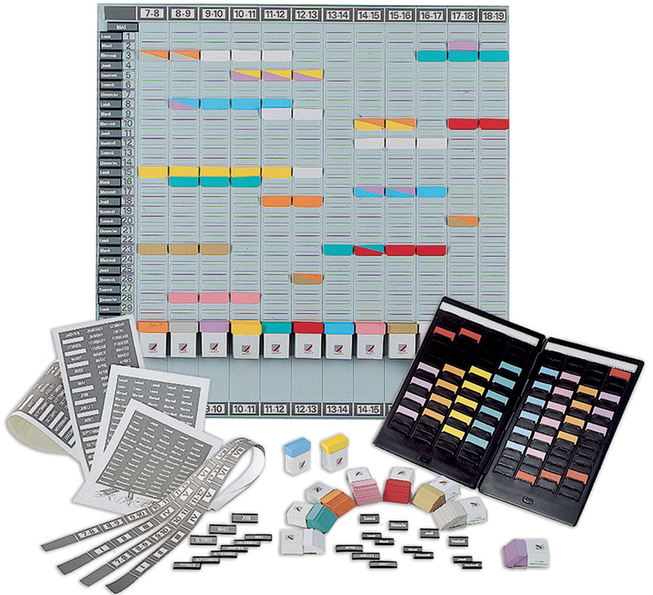 nobo Planning annuel Professionel français (L)660 x (H)645mm