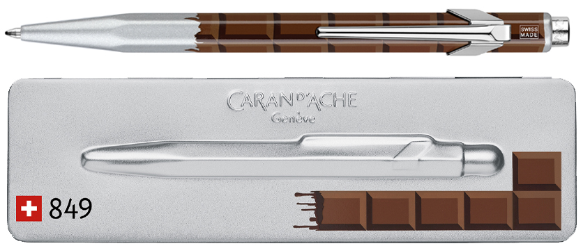 CARAN D'ACHE Stylo à bille 849 CHOCOLAT