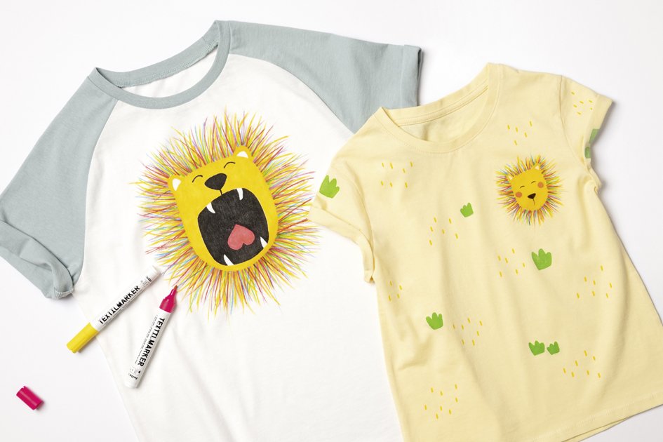Marqueurs pour textiles, kit