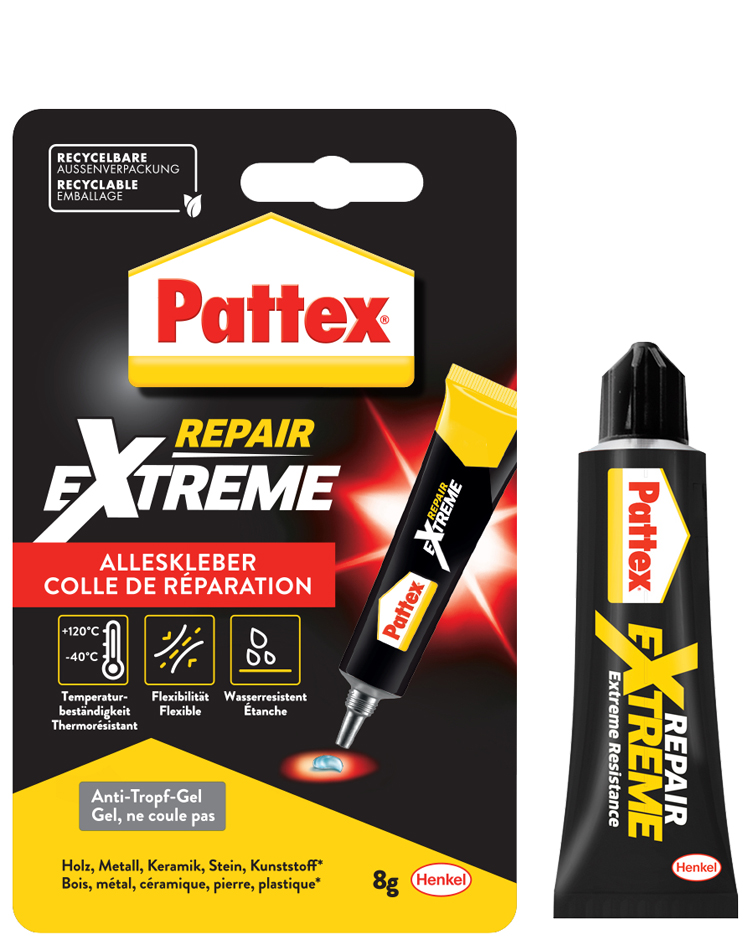 Pattex colle universelle Repair Extreme, tube de 8 g