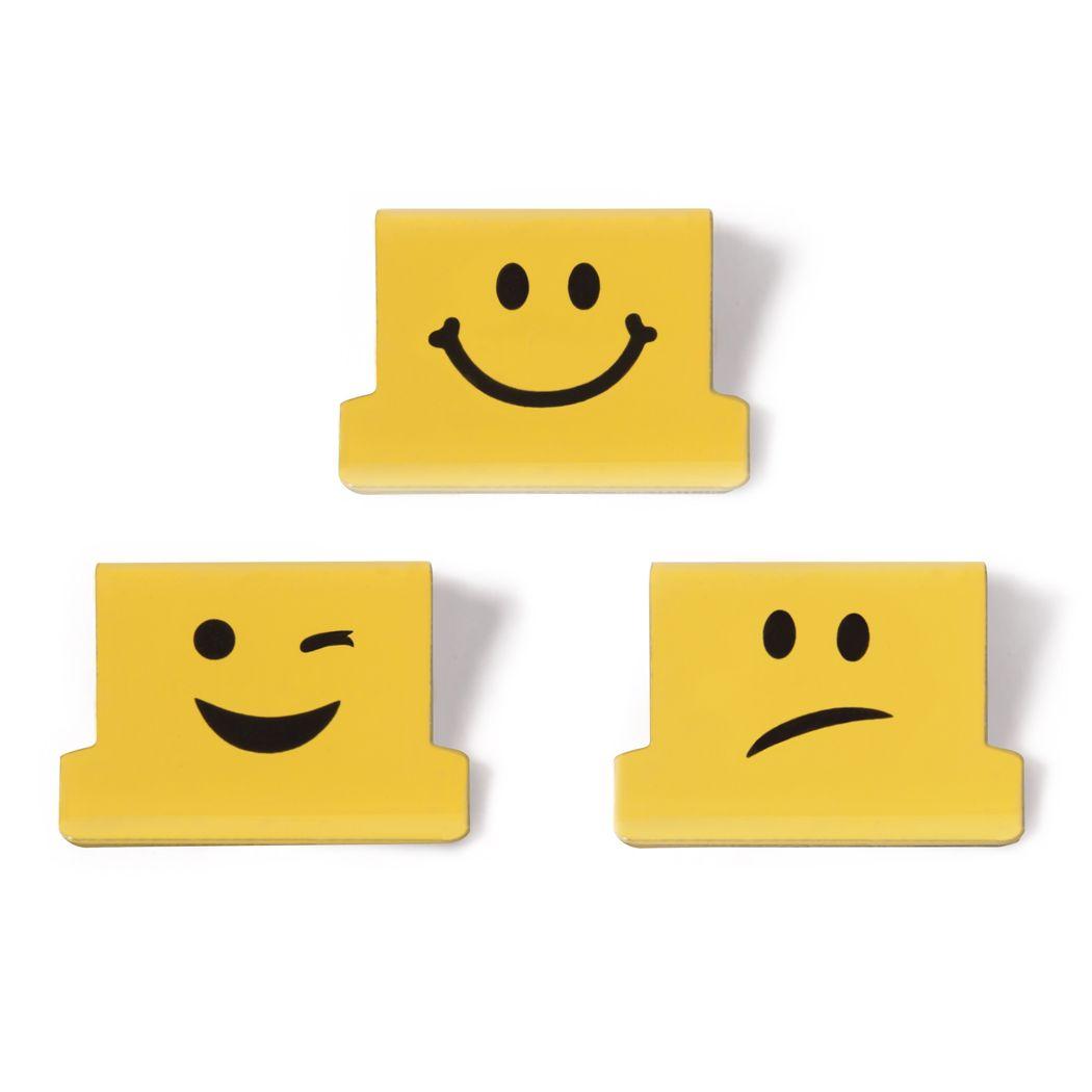 Supaclip® 40, jaune, motifs Emoji
