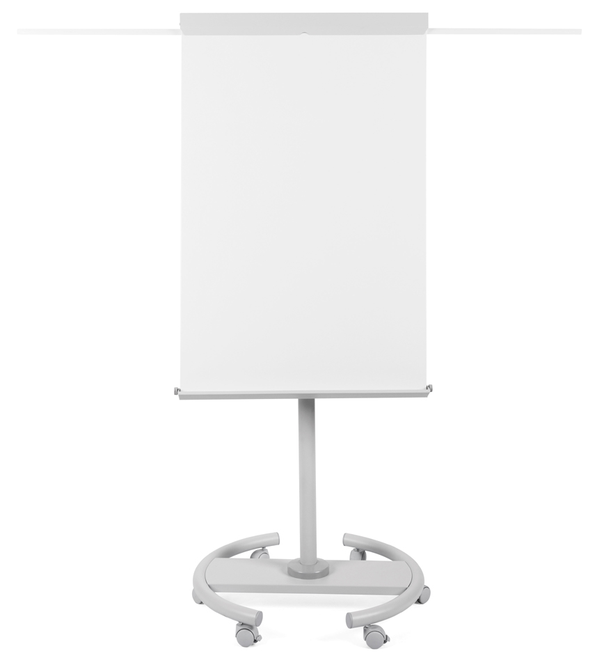 Bi-Office Chevalet de conférence convertible, gris