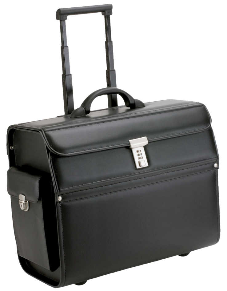 Valises pilote, roulettes