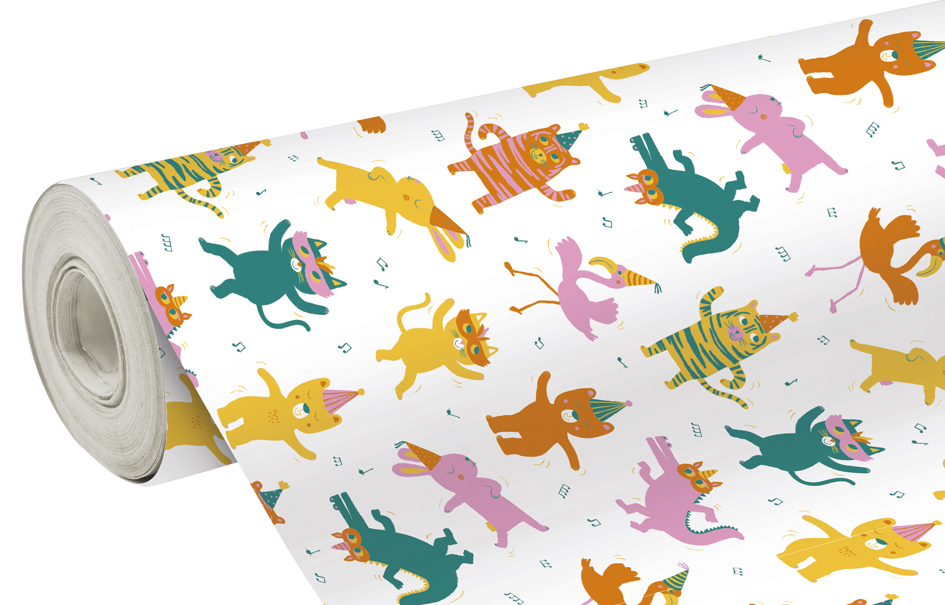 Clairefontaine Papier cadeau 'Good vibes', grand format