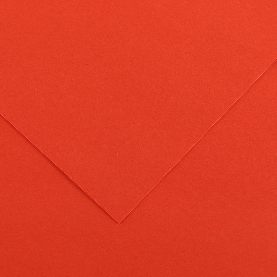 CANSON Papier Vivaldi, 500 x 650 mm, 240 g/m2, tomate