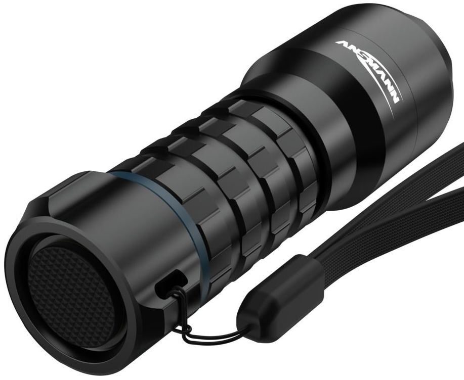 Lampe de poche LED rechargeable Survival TS450RF, vue arrière