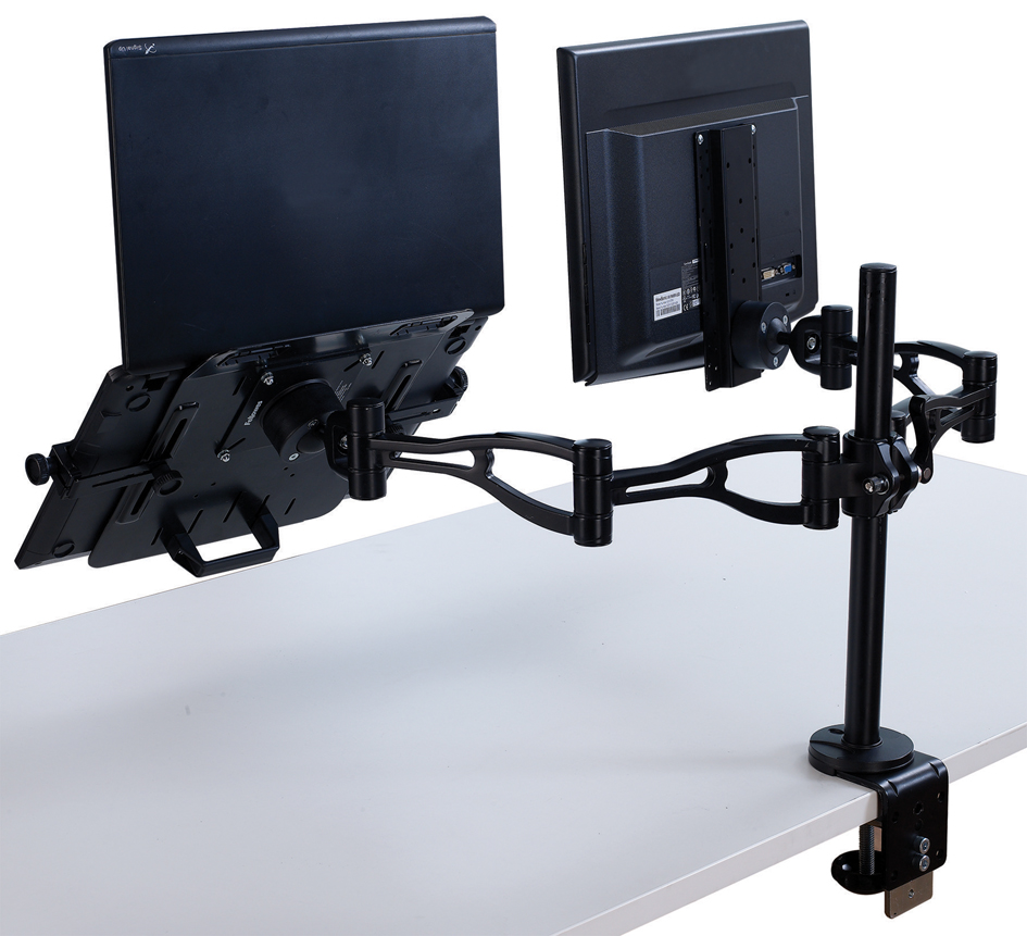 Support additionnel pour ordinateur portable Professional, exemple d'utilisation