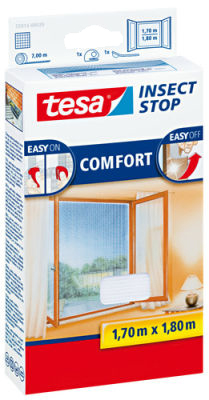 tesa Moustiquaire COMFORT pour fenêtre, 1,30 m x 1,30