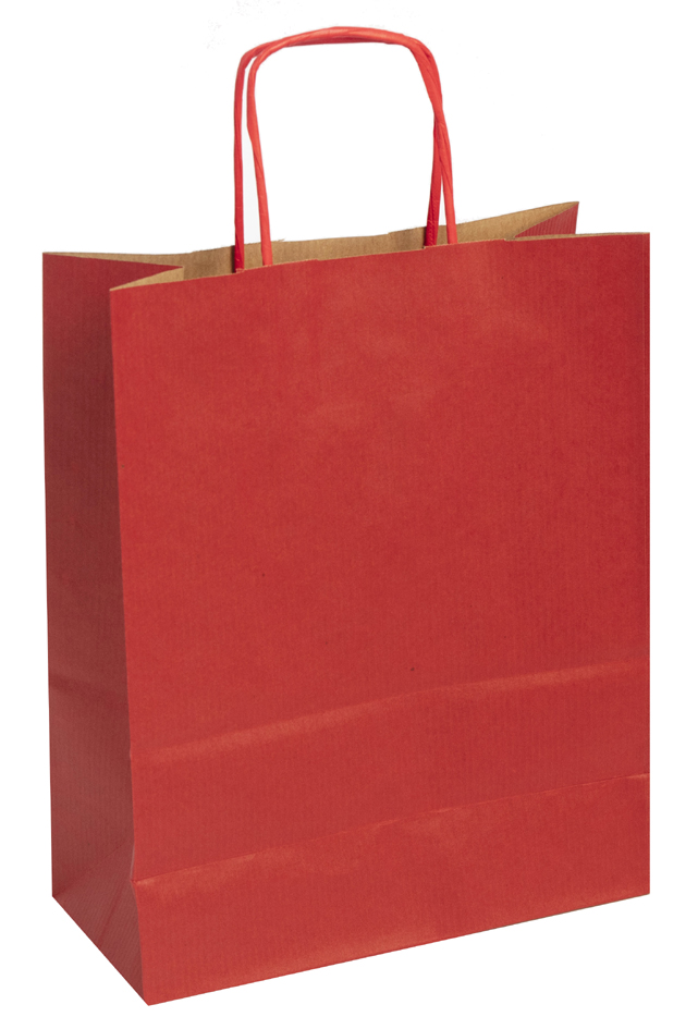 Visuel de référence : Sac en papier, rouge