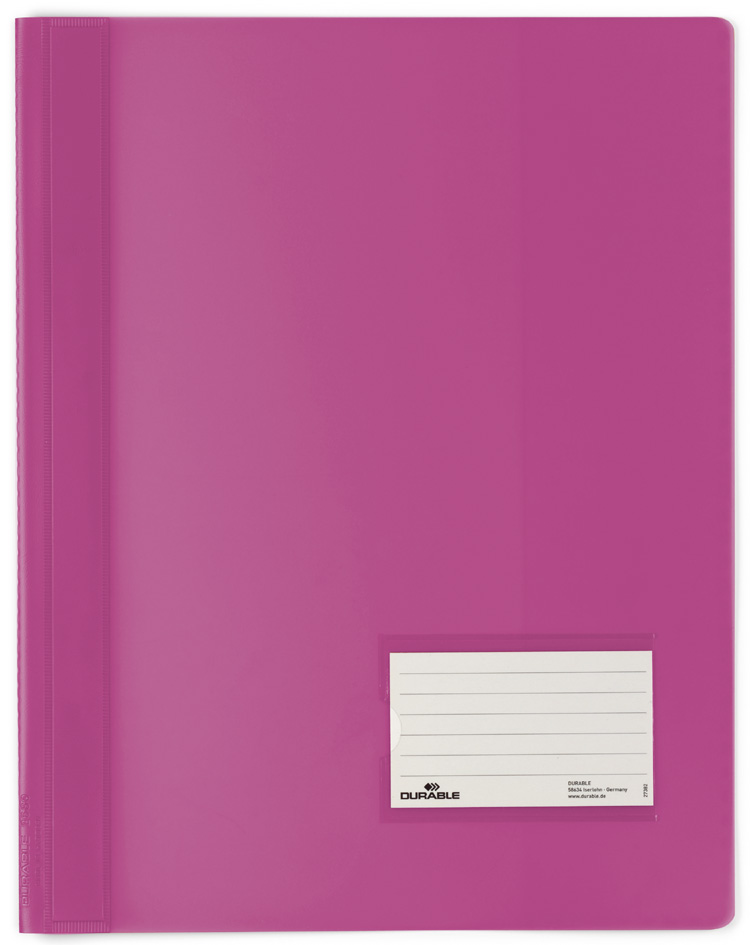 Format A4, PVC - couverture de couleur