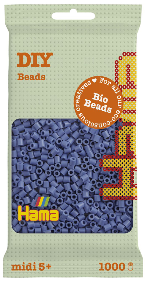 Hama Perles à repasser Bio midi, sachet, lavande