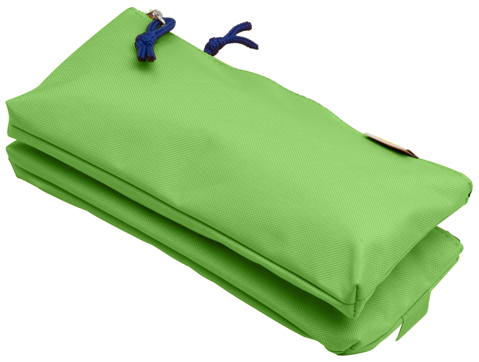 Oxford Trousse à deux compartiments, polyester, vert clair