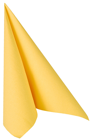 PAPSTAR Serviette 'ROYAL Collection', jaune