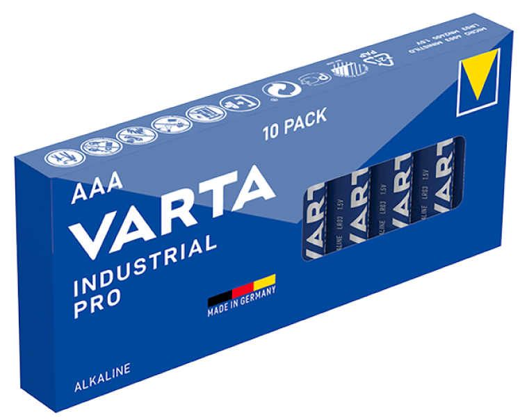 VARTA Pile alcaline 'INDUSTRIAL PRO', AAA