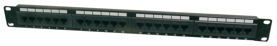 Panneau de brassage, cat 5e, non blindé