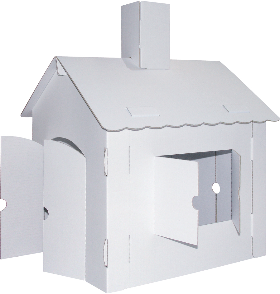 KREUL Maison de jeu XL JOYPAC, en carton ondulé