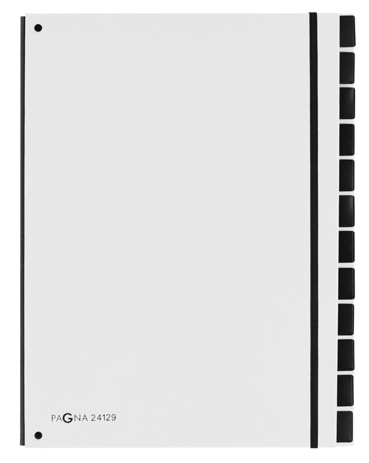 PAGNA Trieur Trend, A4, 12 compartiments, blanc