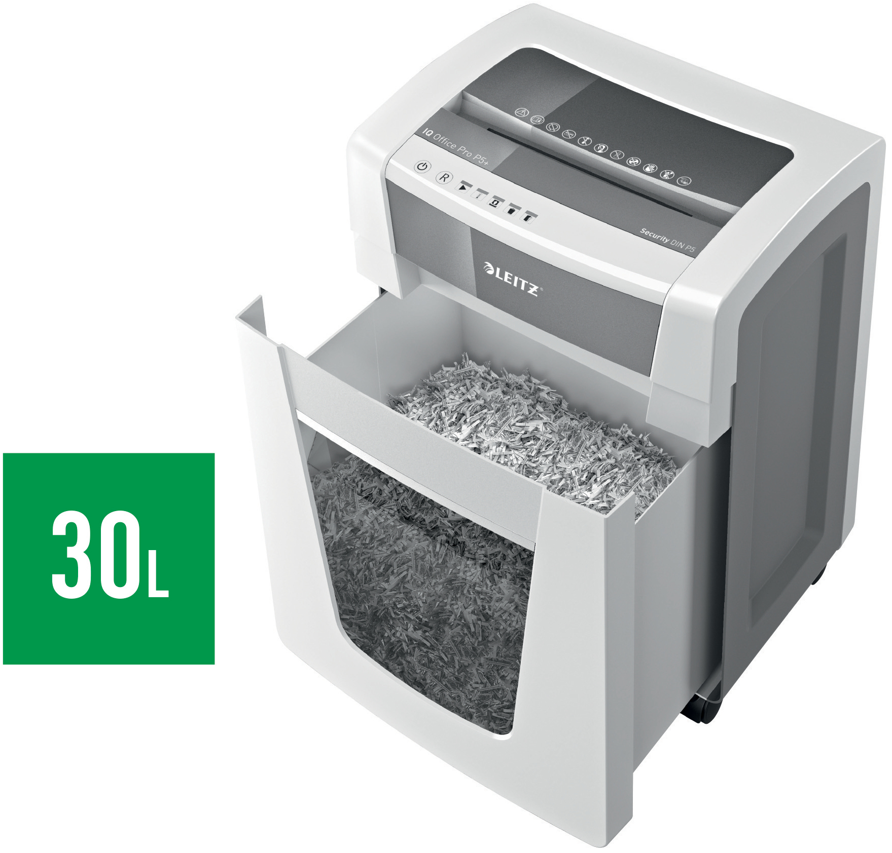 LEITZ Destructeur de documents IQ Office Pro, particules