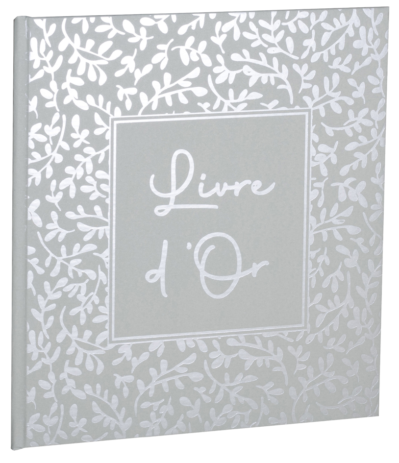 EXACOMPTA Livre d'Or AutentiK, 190 x 210 mm, vert sauge