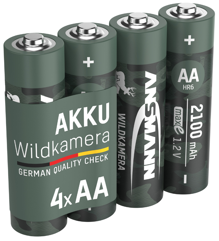 ANSMANN Pile NiMH 'WILDKAMERA' maxE, AA, 2100 mA