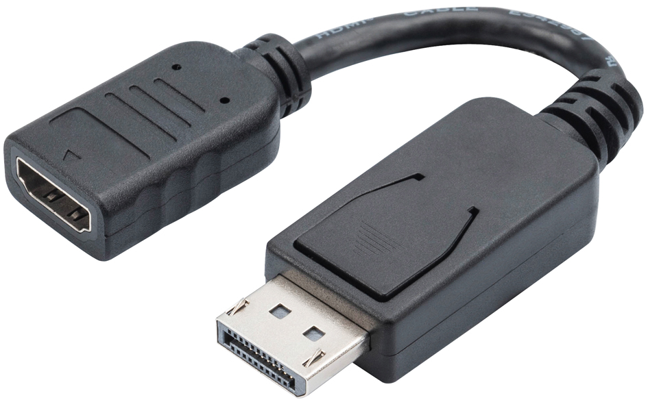 DIGITUS Câble adaptateur, DisplayPort - HDMI Type A