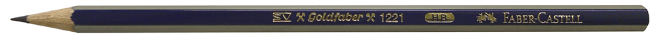 FABER-CASTELL Crayon graphite GOLDFABER, hexagonal, degré de