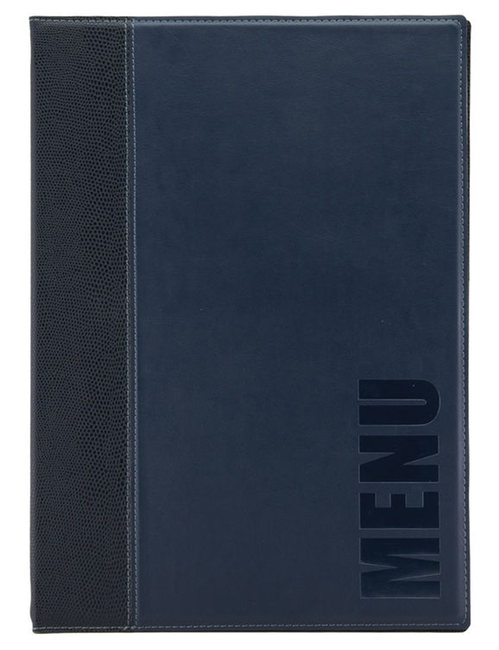 Cartes de menus, simili cuir