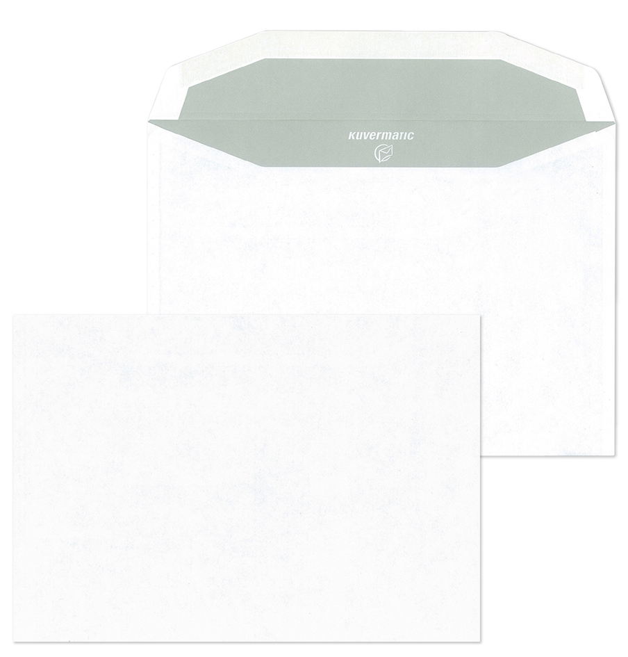 MAILmedia enveloppes C5 gommées, sans fenêtre, blanc