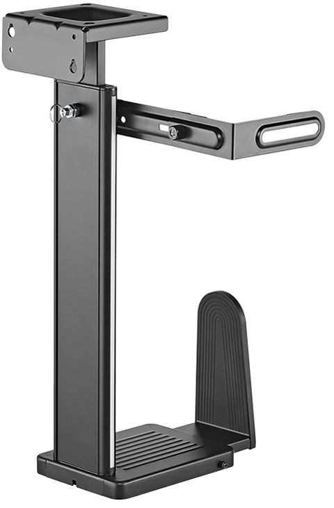 LogiLink Support pour ordinateur, sous table ou mural, noir