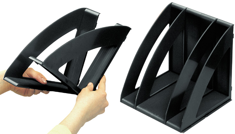 CEP Verticaliseur modulaire Confort, jeu de 6 pièces, noir