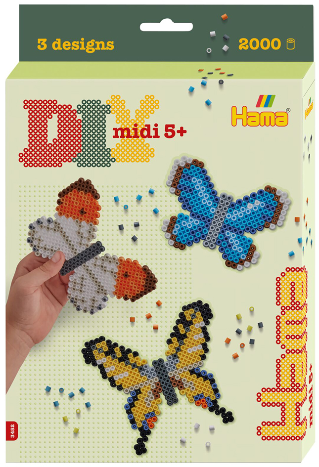 Hama Perles à repasser midi 'Papillons', coffret cadeau