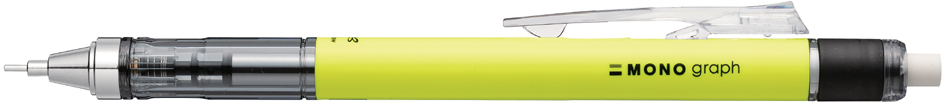 TOMBOW Porte-mines 'MONO graph', 0,7 mm, jaune fluo