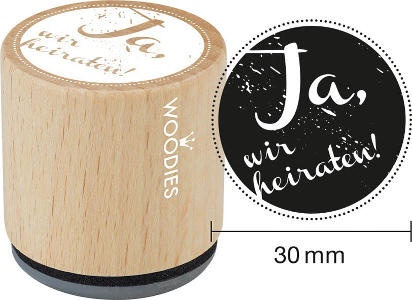 COLOP Tampon à motif Woodies 'Save The date' Save the date