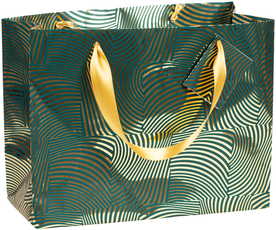 Clairefontaine Sac cadeau de Noël 'Émeraude', shopping