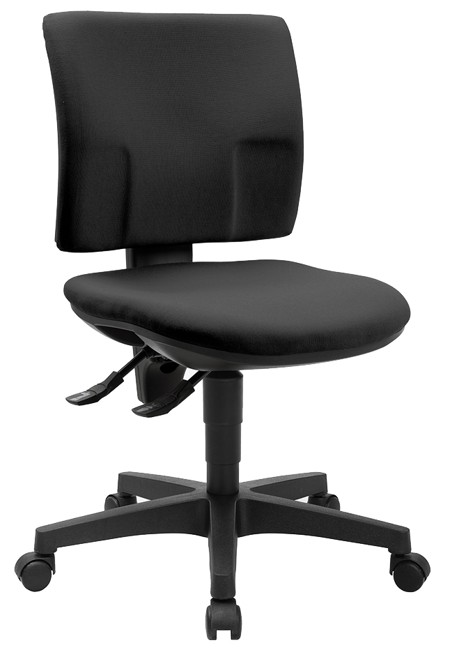 Chaise de bureau pivotante "PRO 30", noir