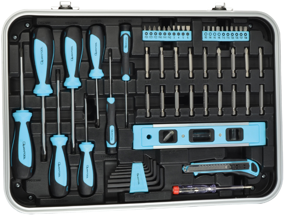 Jeu d'outils, aperçu de l'intérieur