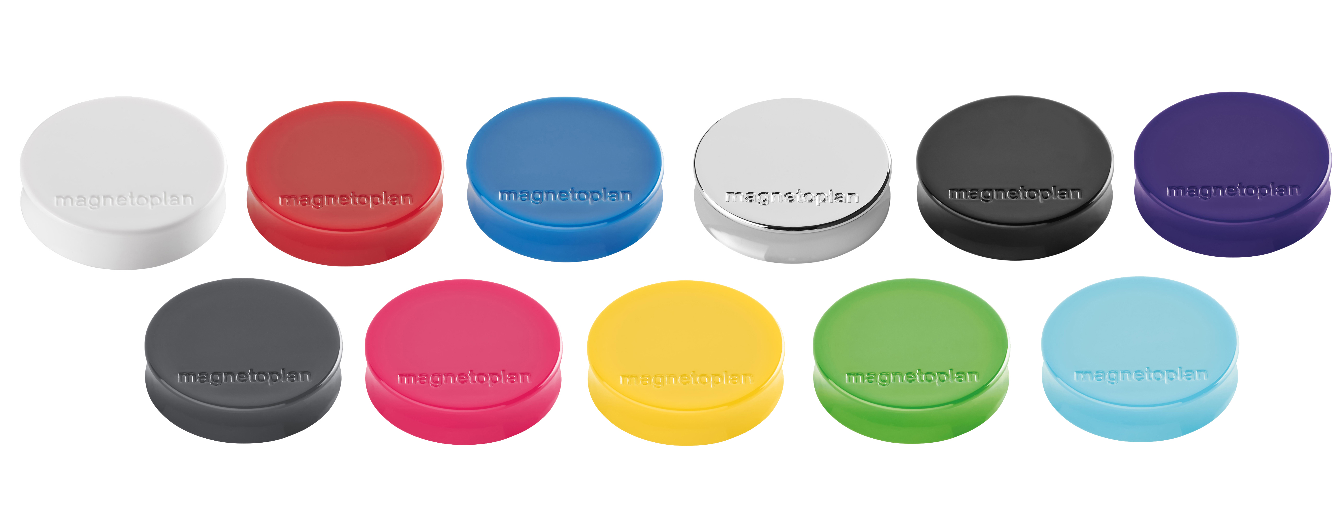 magnetoplan Aimants Ergo 'large', blanc
