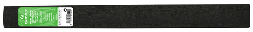 CANSON Rouleau de papier crépon, 32 g/m2, noir (29)
