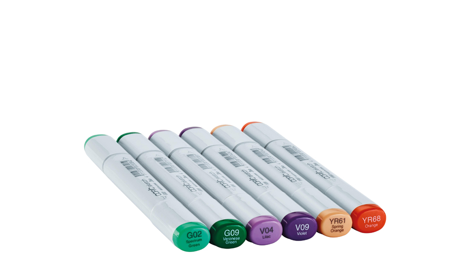Assortiment de couleurs