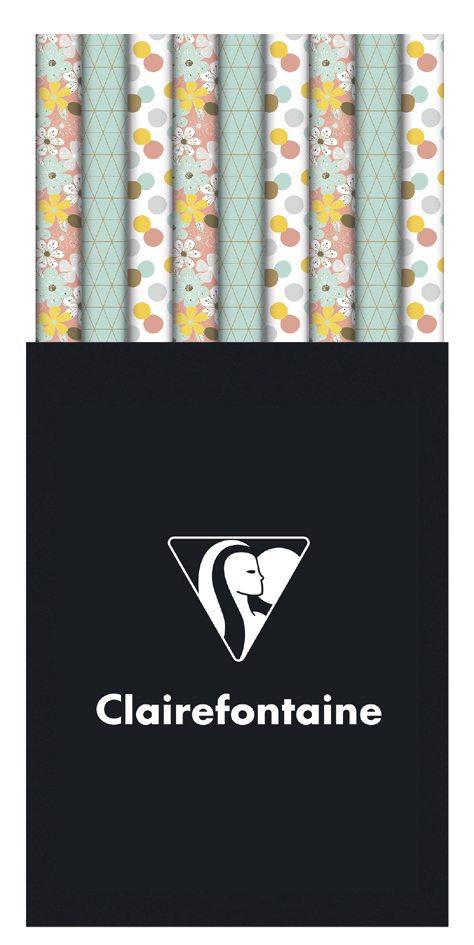 Présentoirs - papiers cadeau, motifs