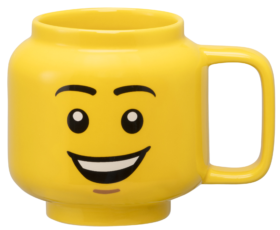 LEGO Mug HAPPY BOY, 530 ml, dans un carton, jaune